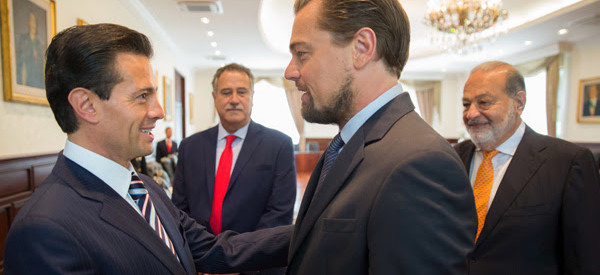 LeonardoDiCaprio&PresidentofMexico